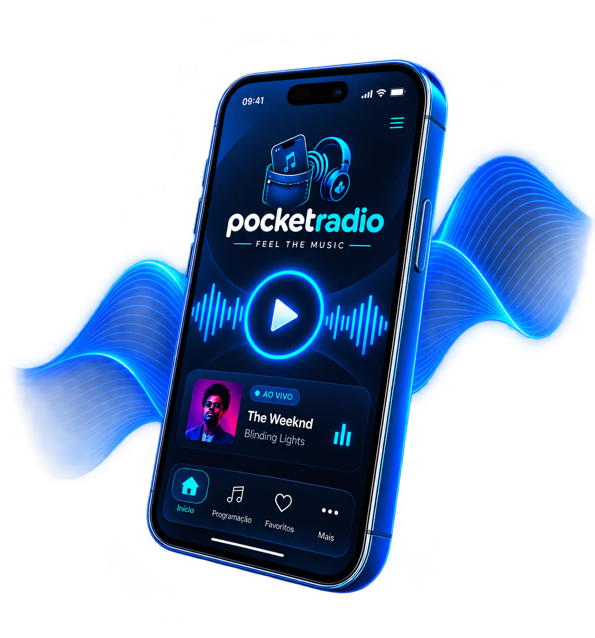 PocketRadio no celular